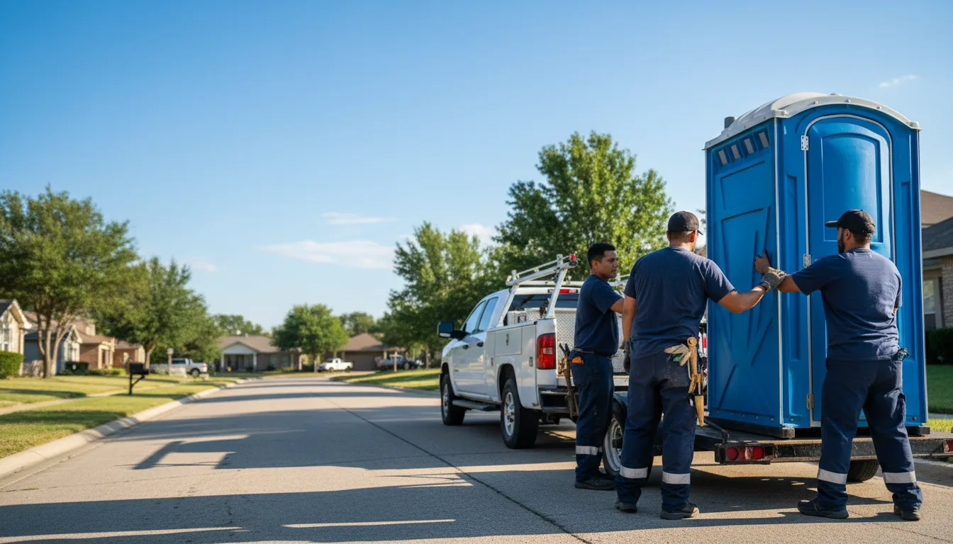 Portable Toilet Rental in Savoy, IL near me